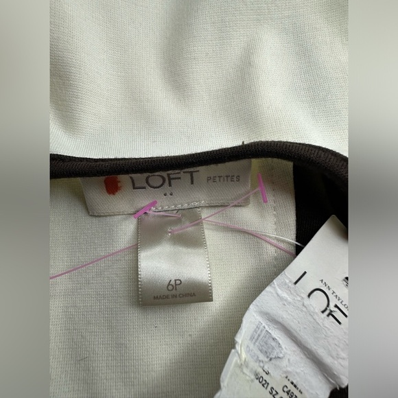 Womans size 6P NWT LOFT  sleeveless dress - Picture 3 of 4